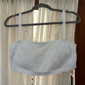 Auden White Eyelet Lace Bandeau